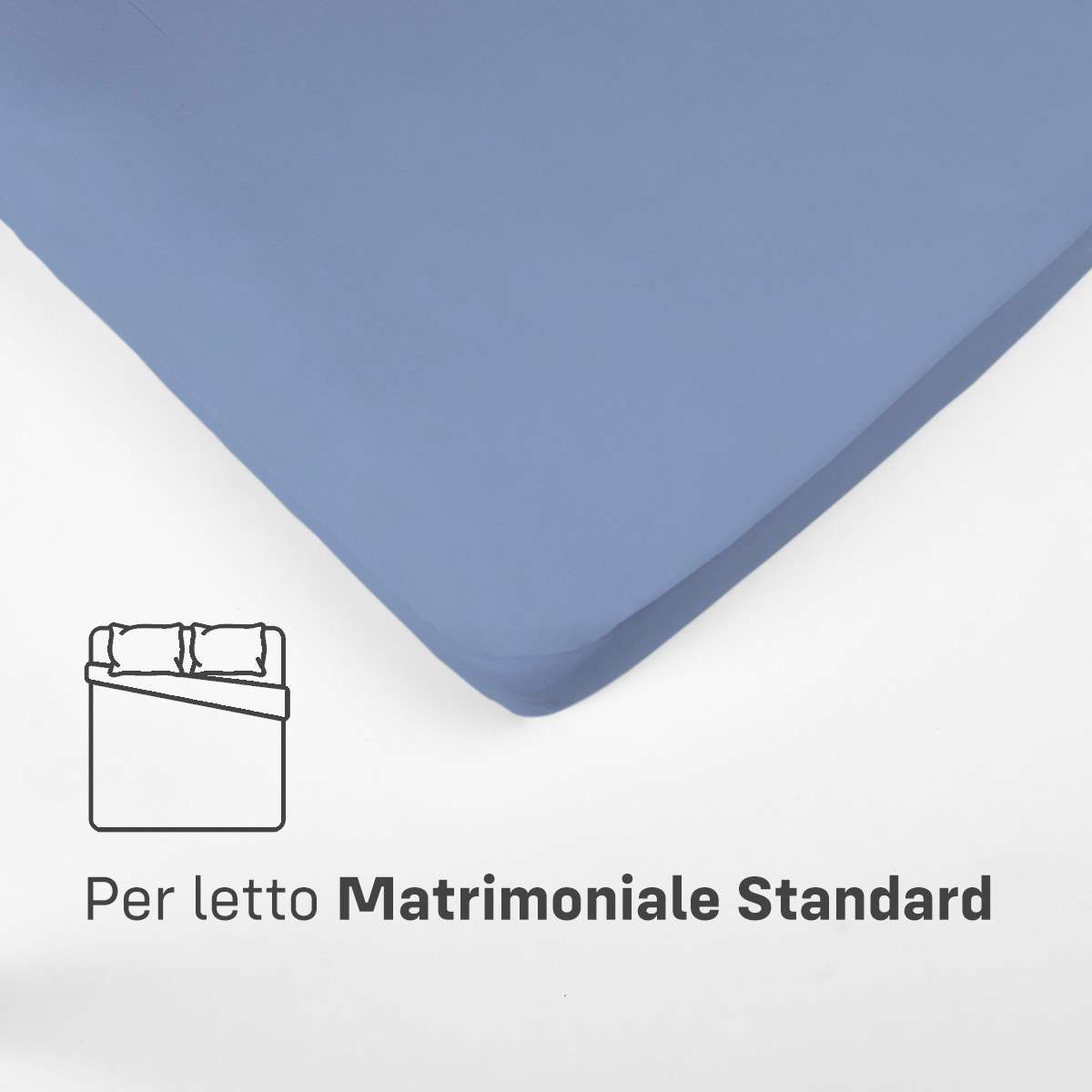 Immagine del prodotto Sotto con Angoli MATRIMONIALE STANDARD in Cotone Jersey Elasticizzato | Pietro Zanetti Home