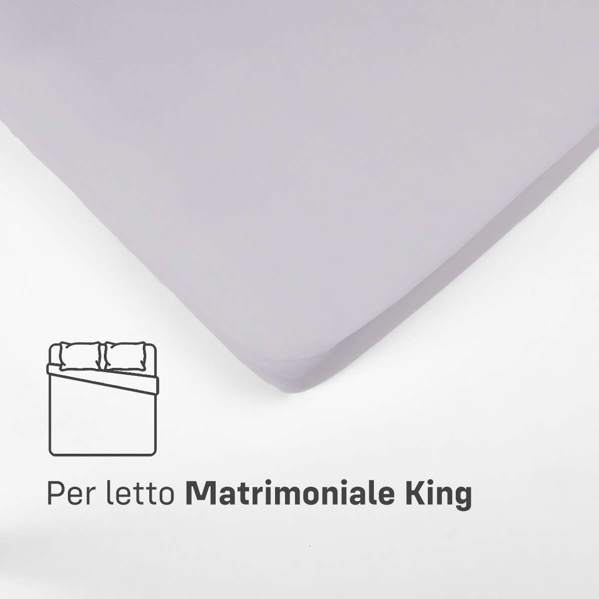 Immagine del prodotto Sotto con Angoli MATRIMONIALE KING in Cotone Jersey Elasticizzato | Pietro Zanetti Home