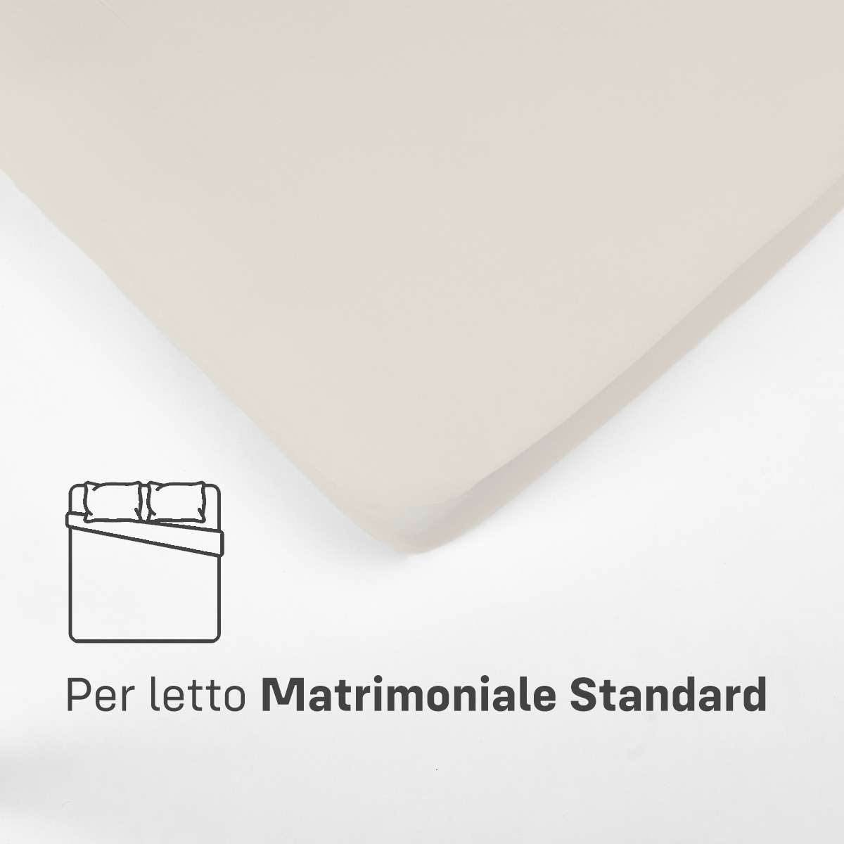Immagine del prodotto Sotto con Angoli MATRIMONIALE STANDARD in Cotone Jersey Elasticizzato | Pietro Zanetti Home