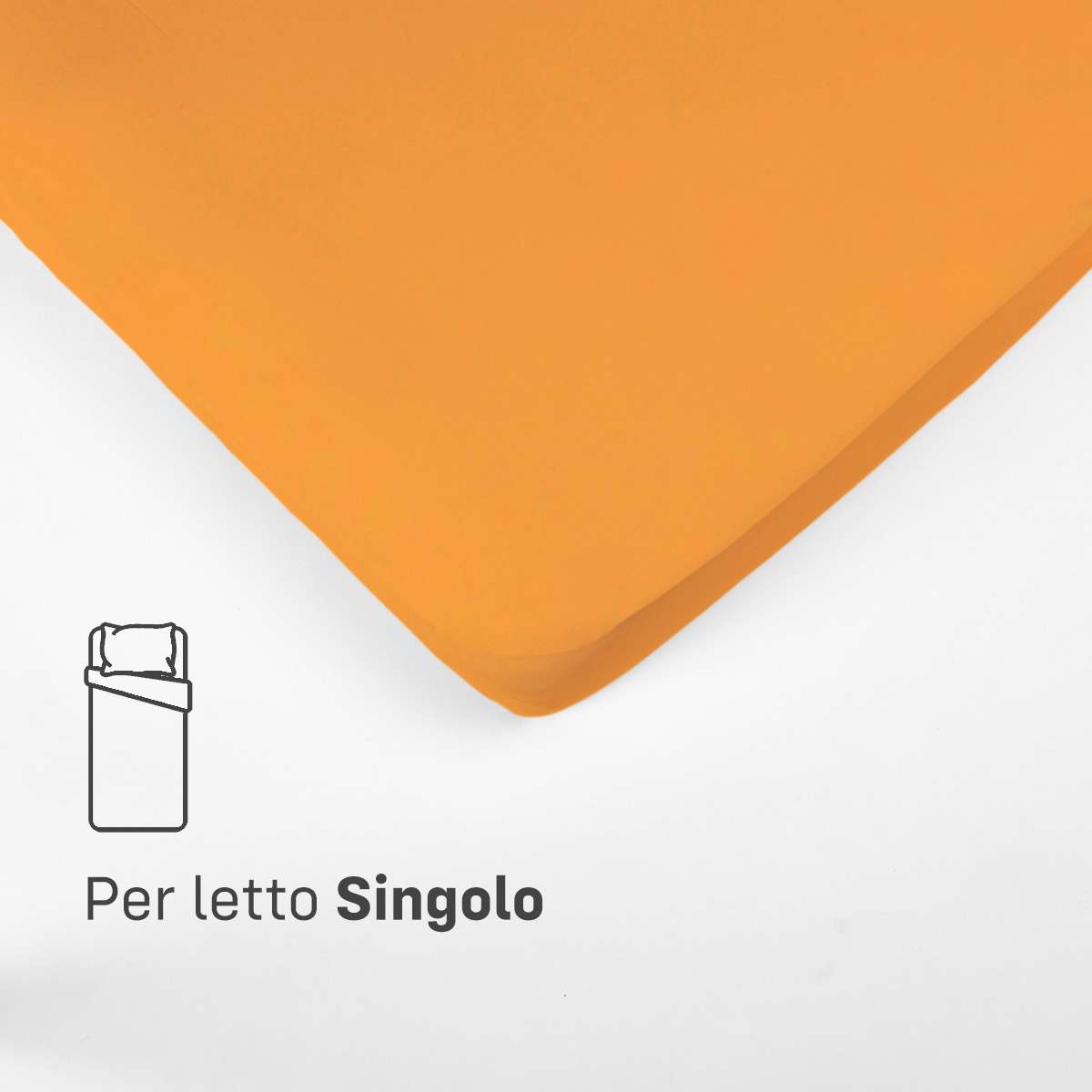 Immagine del prodotto Sotto con Angoli SINGOLO in Cotone Jersey Elasticizzato | Pietro Zanetti Home