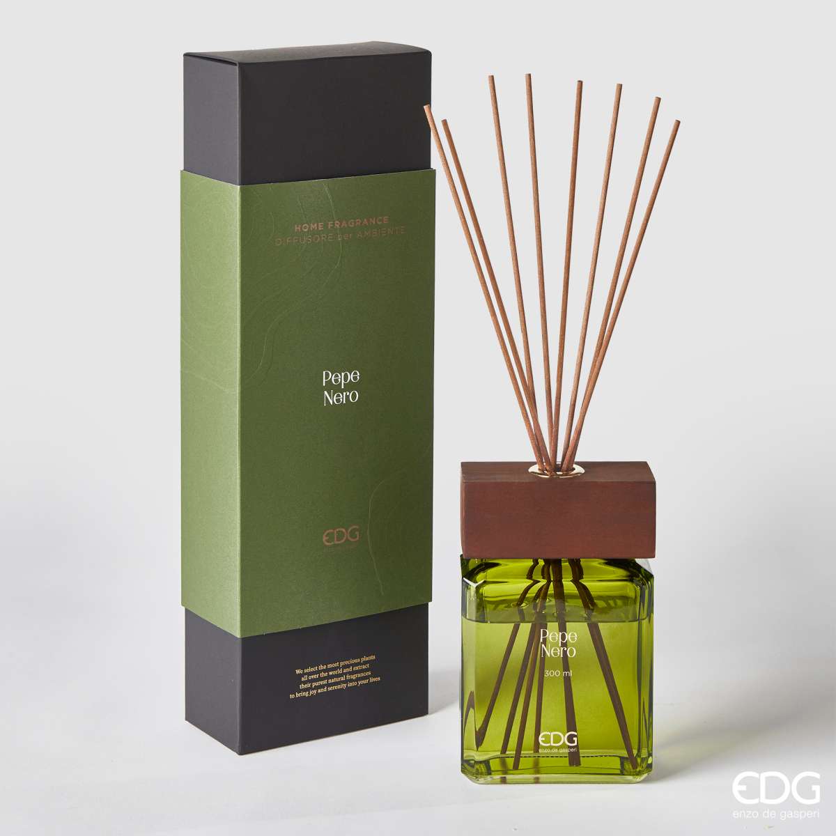 Immagine del prodotto EDG Profumo per Ambiente con Bastoncini Fragrance Pepe Nero | EDG Enzo De Gasperi
