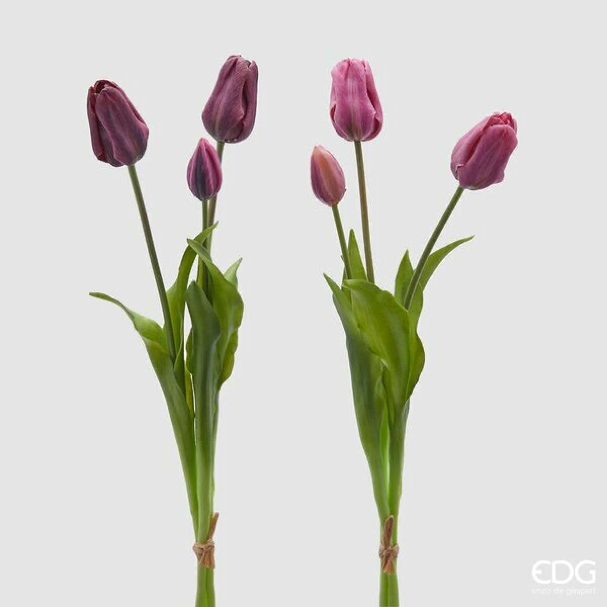 Immagine del prodotto Mazzo Artificiale di Tulipani Grande h 48 cm - 6 Colori | EDG Enzo De Gasperi