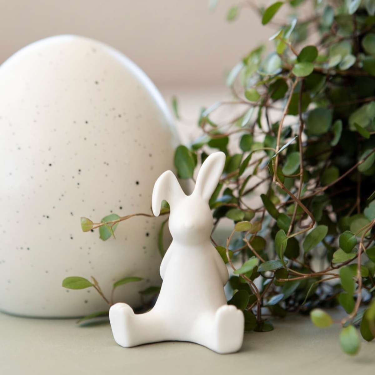 Immagine del prodotto Coniglio Stampe in Ceramica opaca Bianca | Storefactory